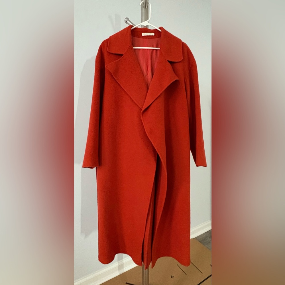 Eleventh Street Elegant orange-red Women's Coat